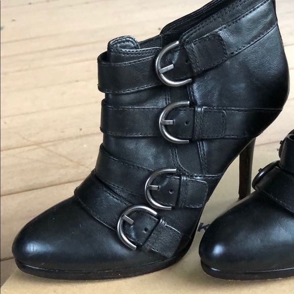 COACH Black Ankle Boots - Picture 1 of 4